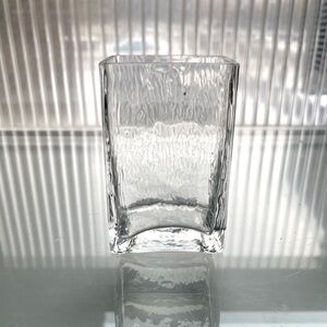 🎀Clear Textured Glass Vase